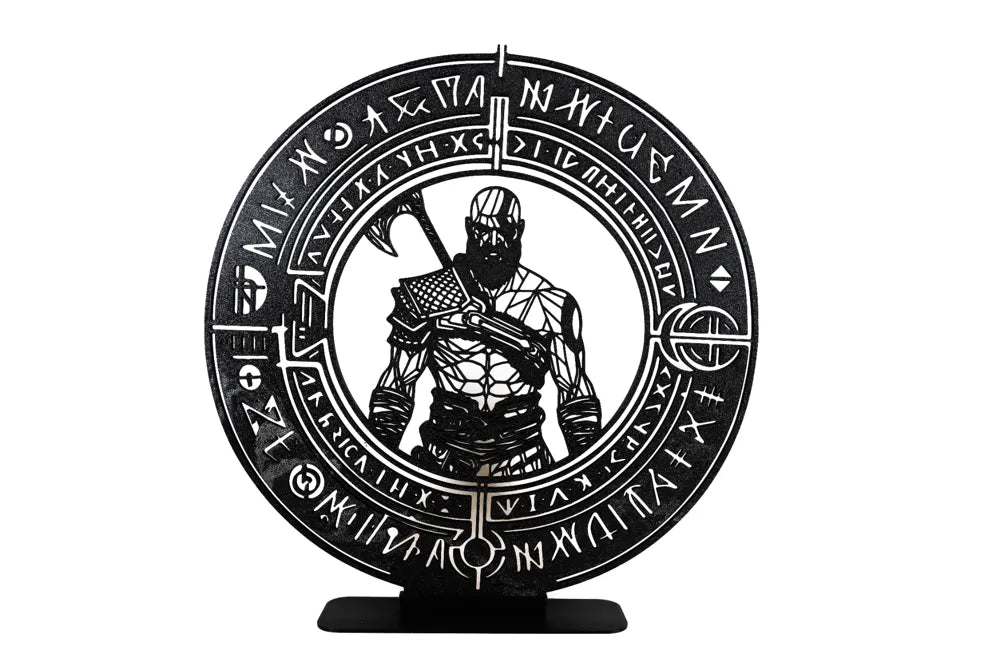 Runic Circle Geometric Kratos - God of War