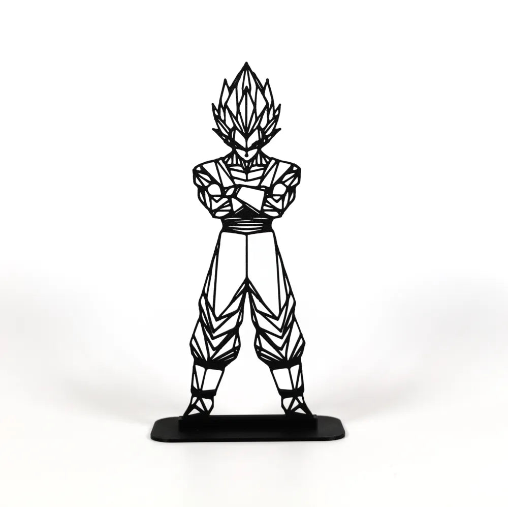 Geometric Low Poly Vegeta