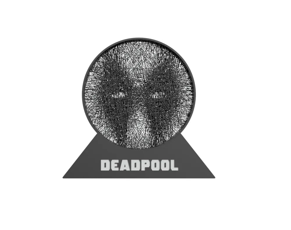 Deadpool String Art