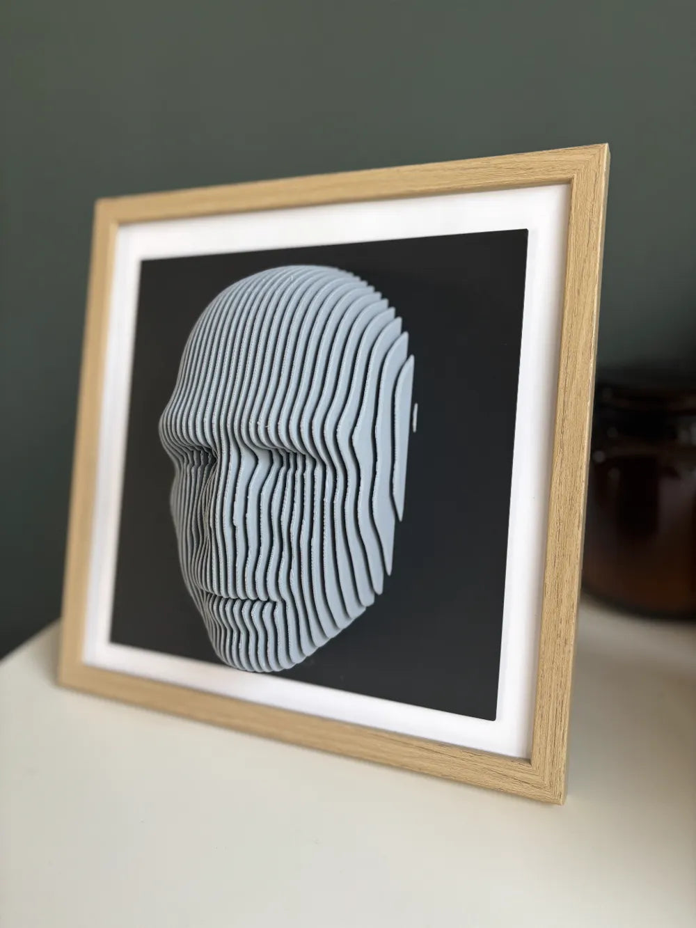 Voldemort layered sculpture