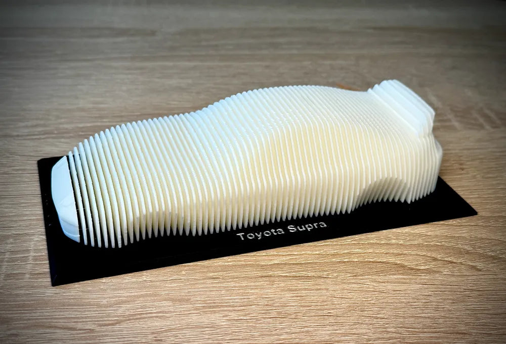 Toyota Supra Layered Sculpture