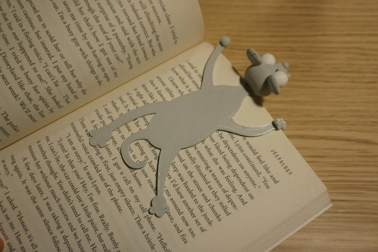 Flat mouse bookmark