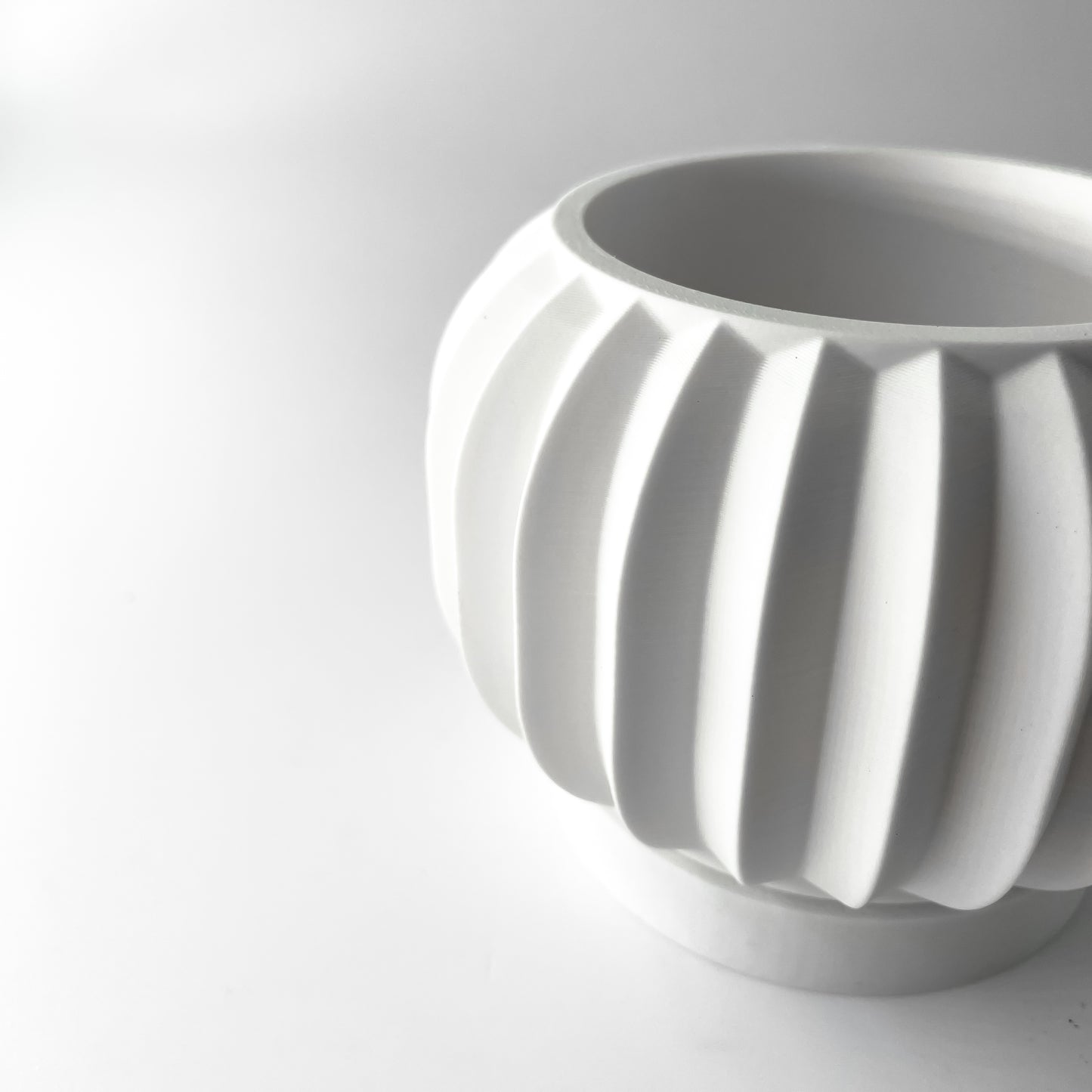 The Olin Interior Planter Pot with Drainage Tray