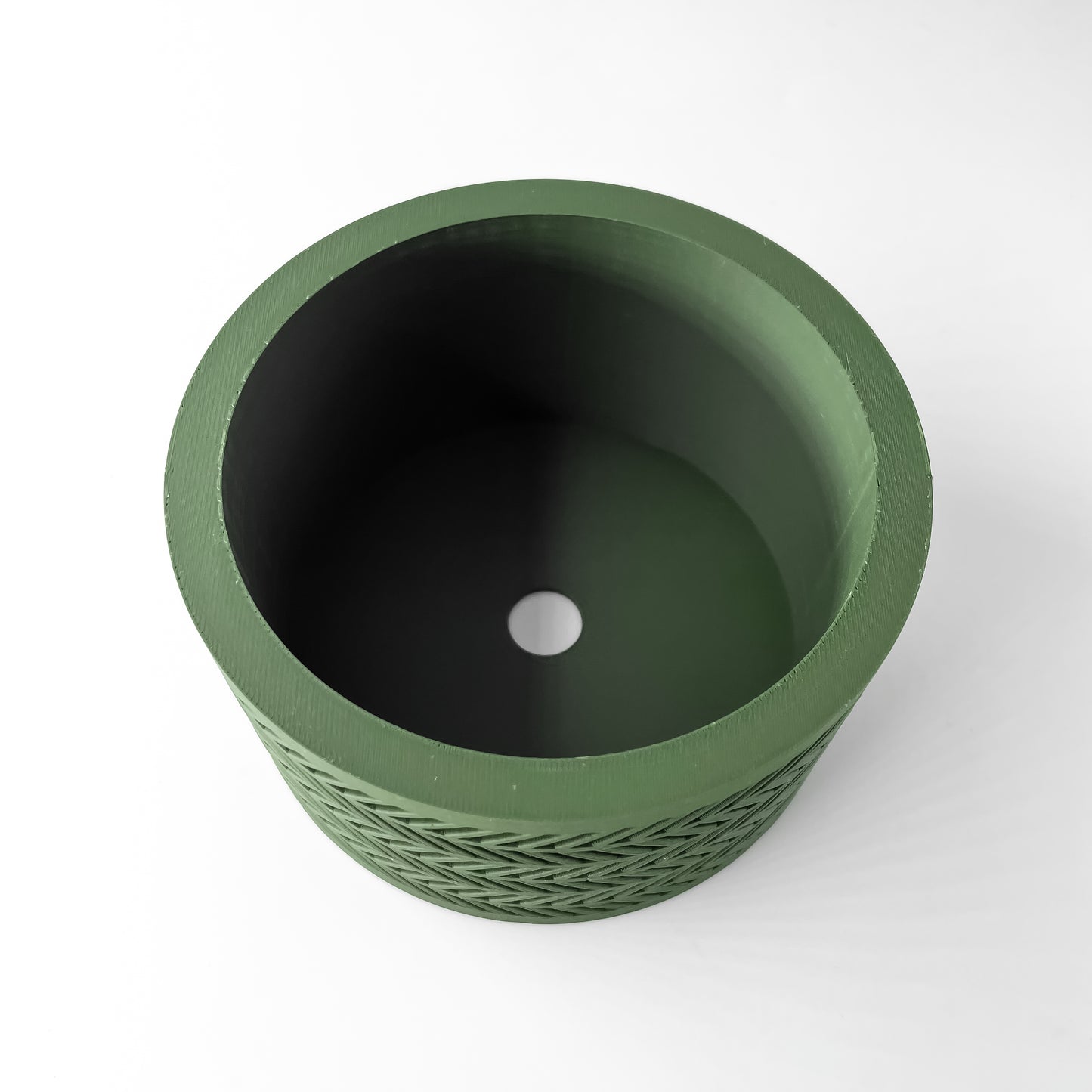 The Quen Interior Planter Pot with Drainage Tray