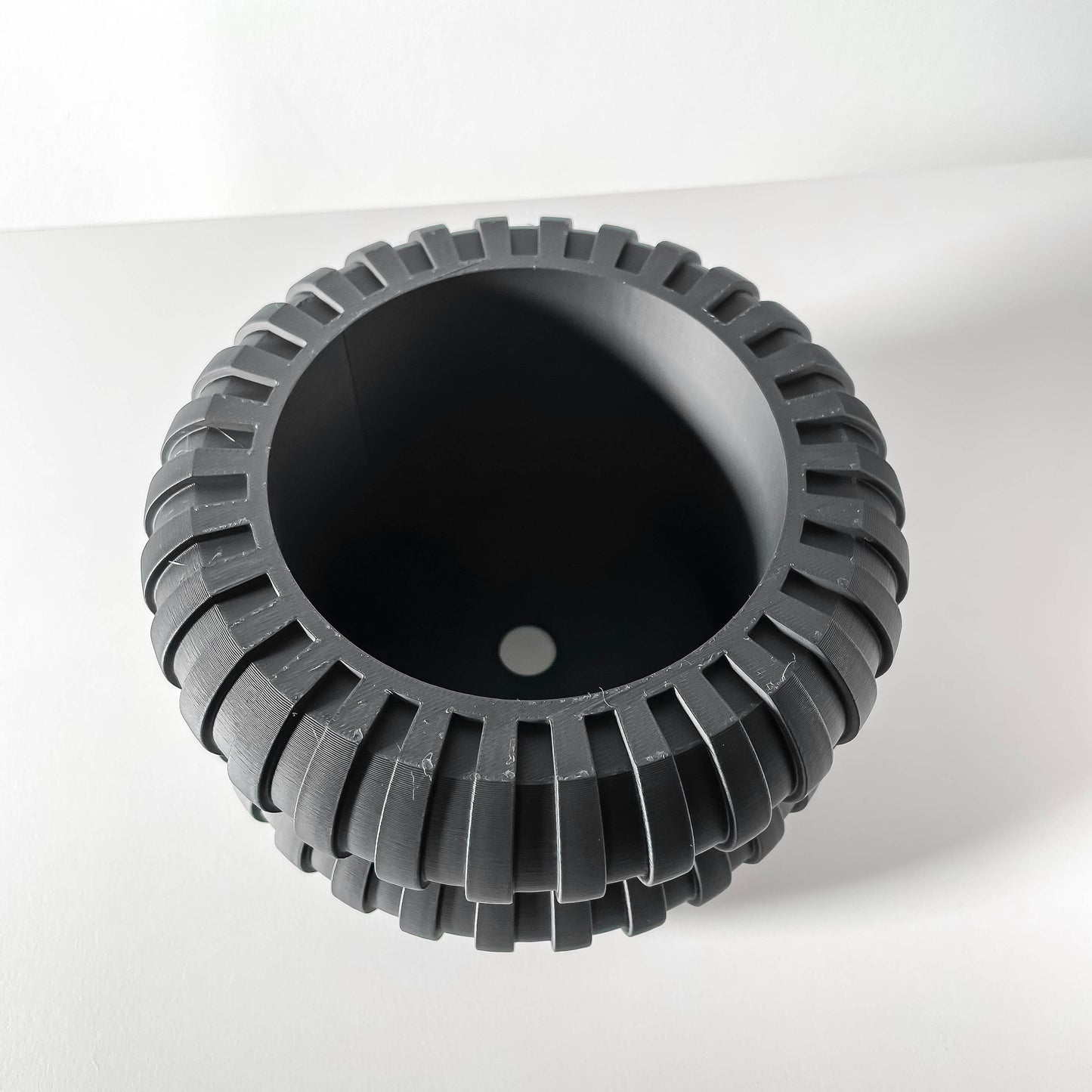 The Wali Interior Planter Pot with Drainage Tray