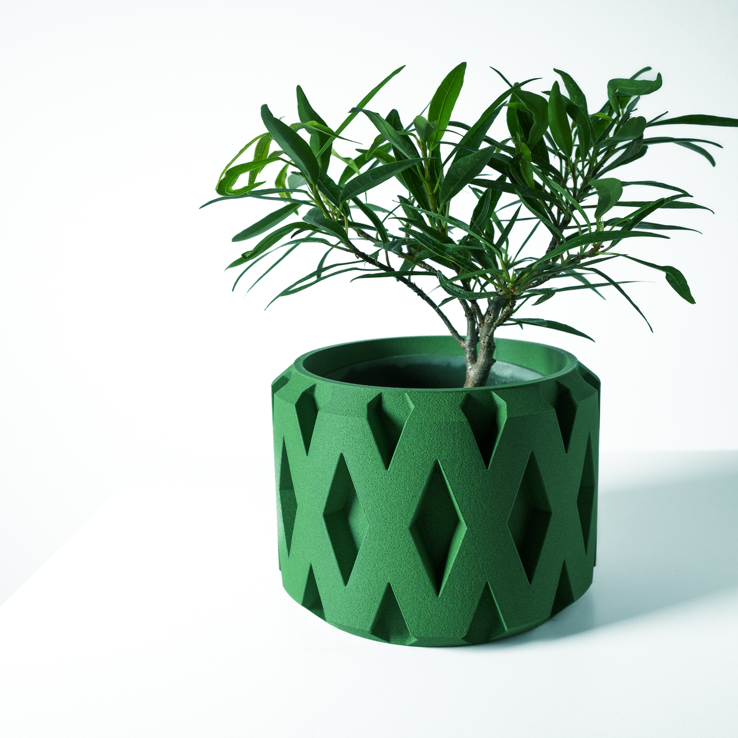 The Rano Interior Planter Pot with Drainage Tray