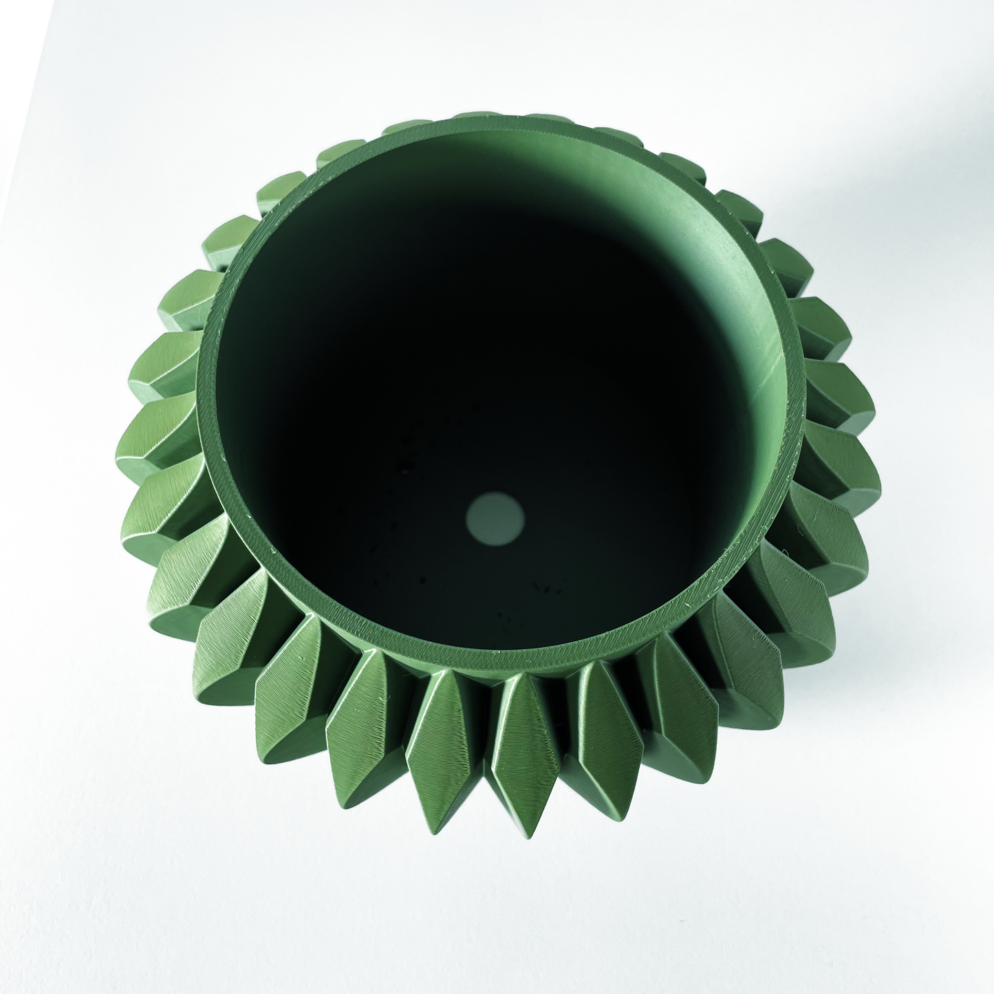 The Sevi Interior Planter Pot with Drainage Tray