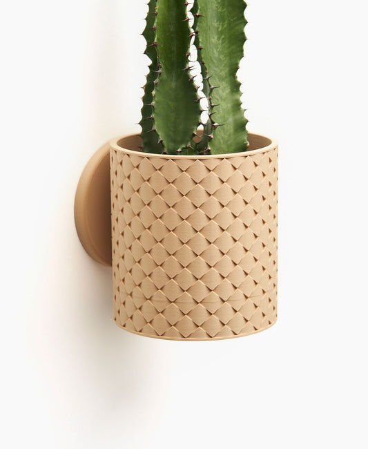Quilted Interior Wall Planter