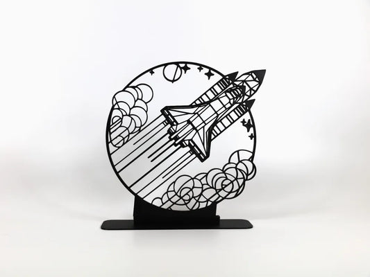 The Line Art Space Shuttle - To The Stars!