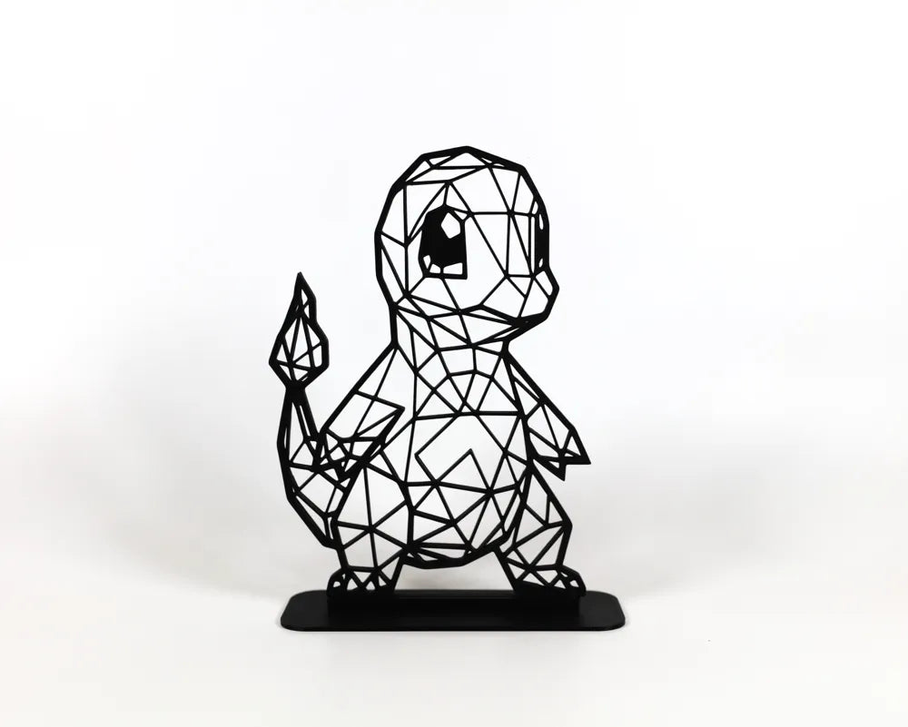 Geometric Low Poly Charmander