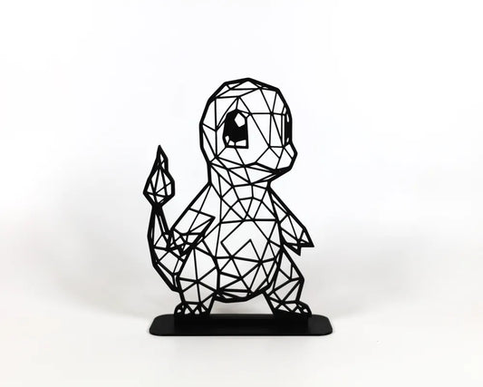 Geometric Low Poly Charmander