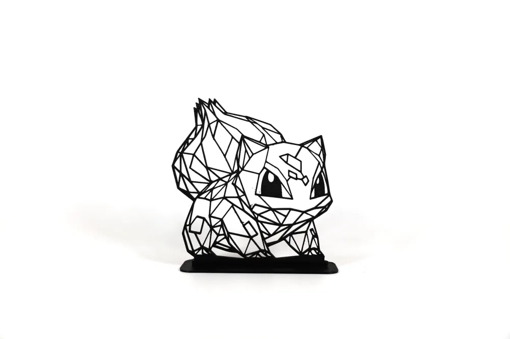 Geometric Low Poly Bulbasaur