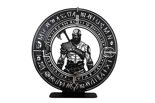Runic Circle Geometric Kratos - God of War