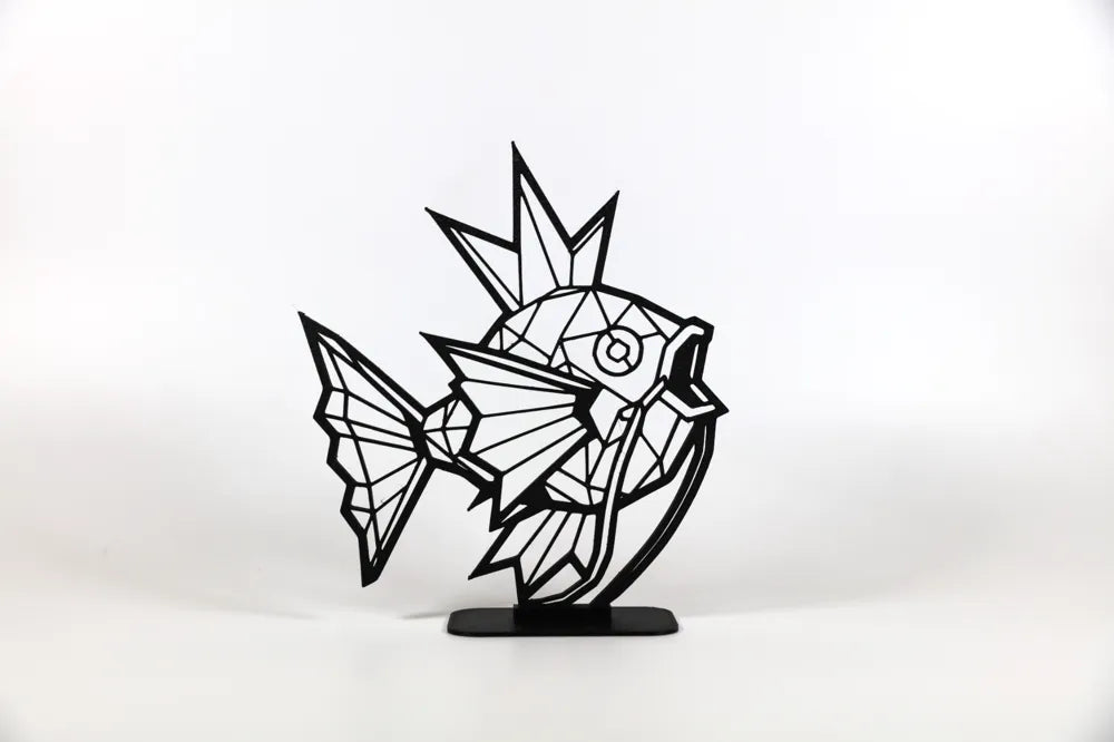 Low Poly Geometric Magikarp