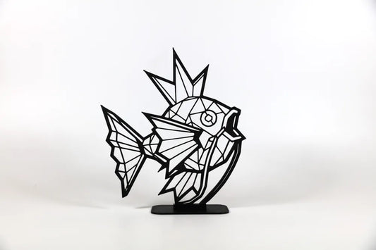 Low Poly Geometric Magikarp