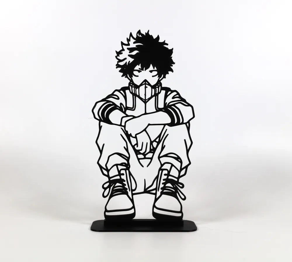 Minimal Line Art Deku - Boku No Hero Academia