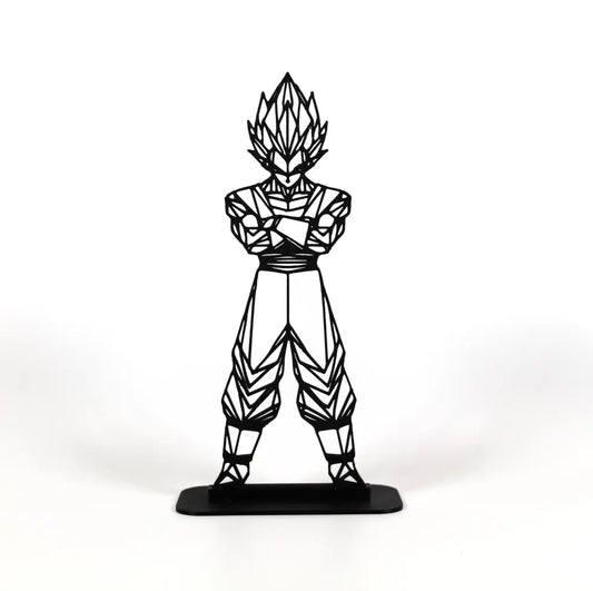 Geometric Low Poly Vegeta