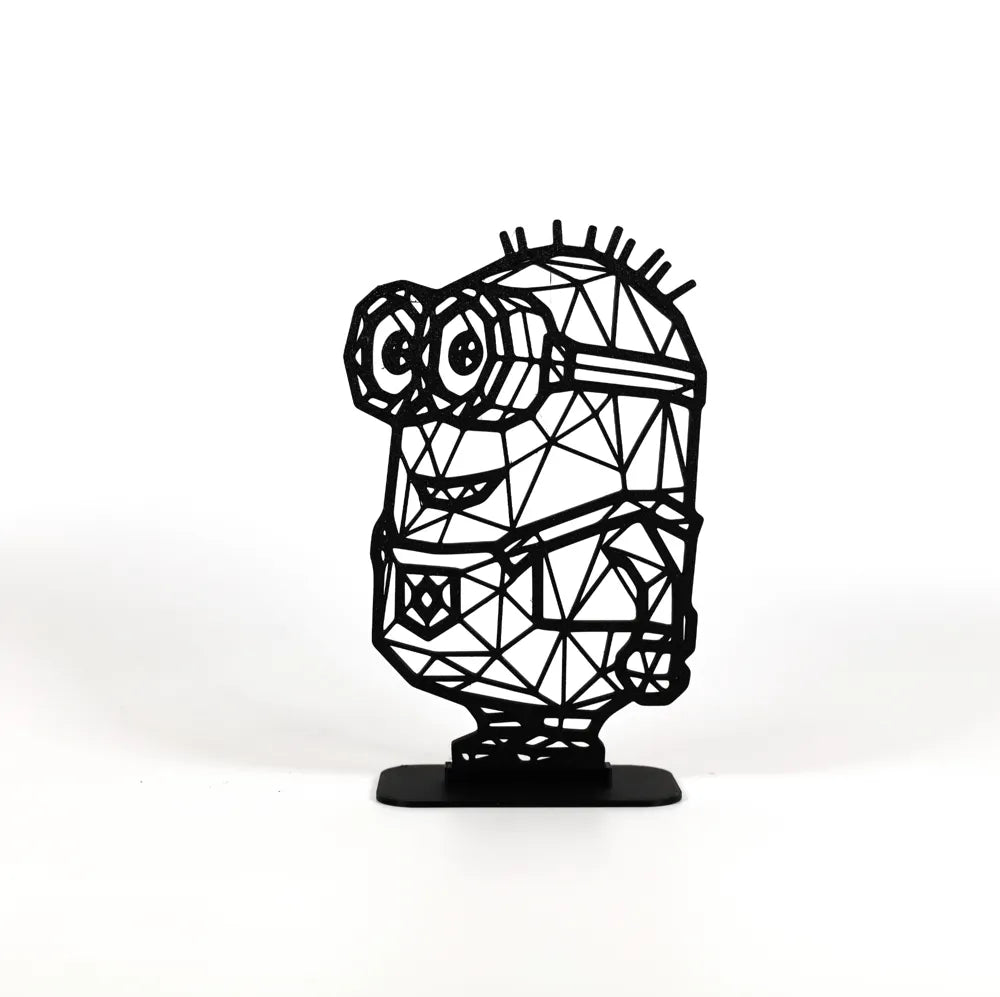 Low Poly Geometric Minion - Despicable Me