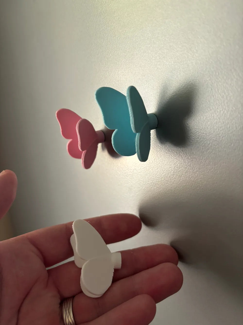Minimalist Butterfly Fridge Magnet