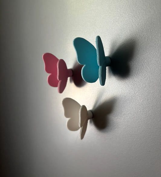 Minimalist Butterfly Fridge Magnet