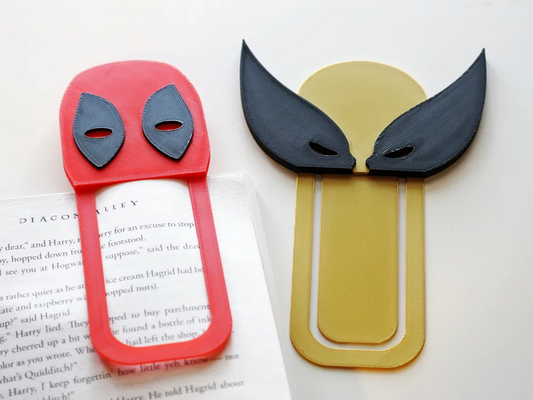 Deadpool and Wolverine Bookmarks
