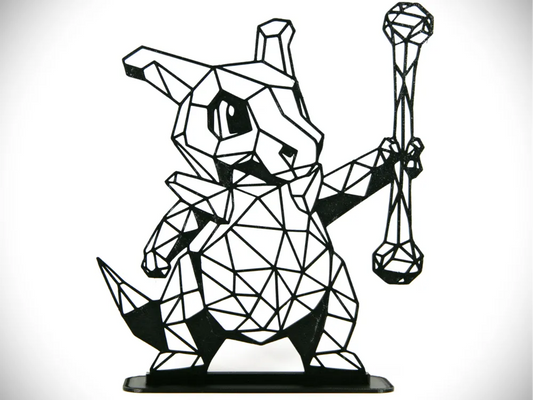 Geometric Low Poly Cubone