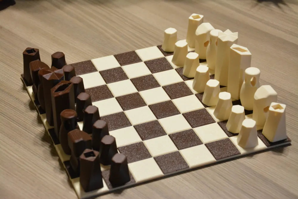 Minimalist Chess Set | Foldable & Portable