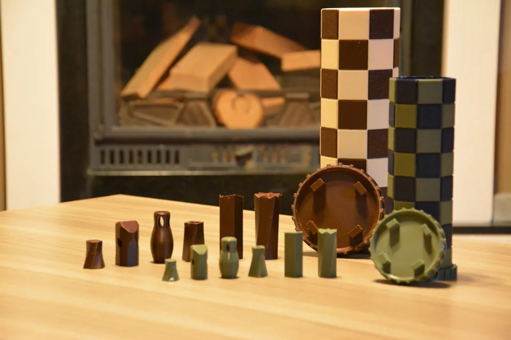 Minimalist Chess Set | Foldable & Portable
