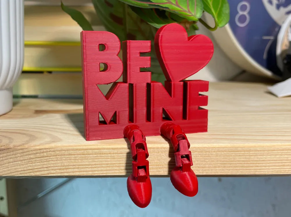 Valentines Day Be Mine Articulated Legs Buddy