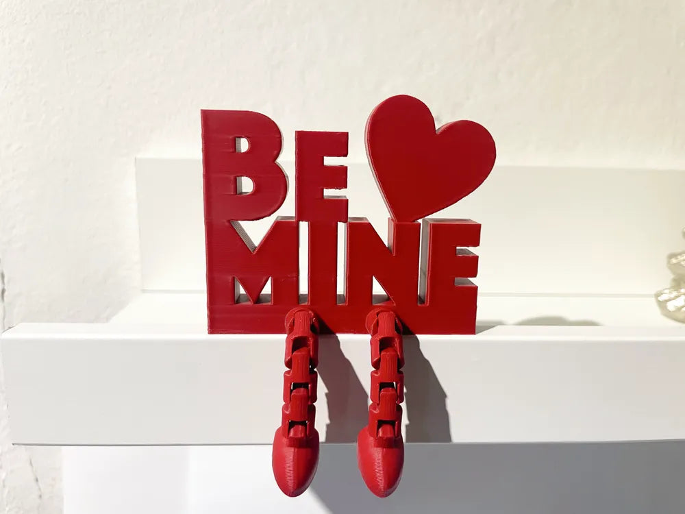 Valentines Day Be Mine Articulated Legs Buddy