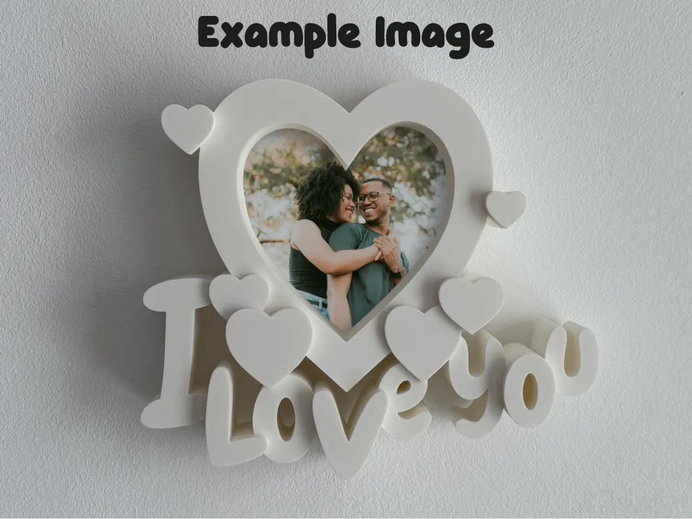 Custom Heart Photo Frame