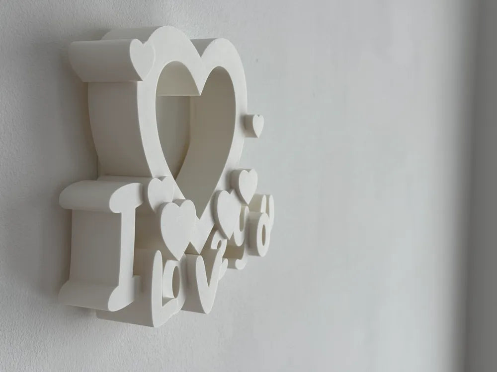 Valentine's Day "I Love You" Photo Frame
