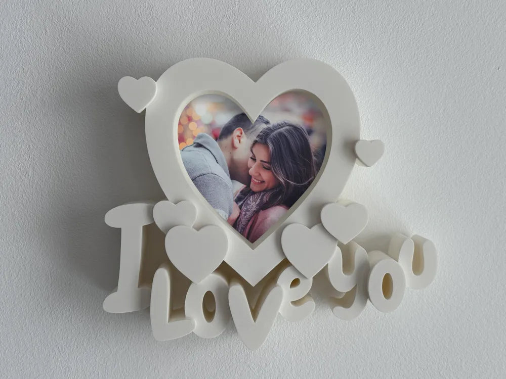 Valentine's Day "I Love You" Photo Frame
