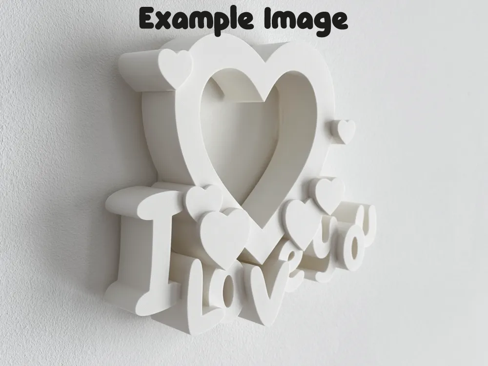 Custom Heart Photo Frame