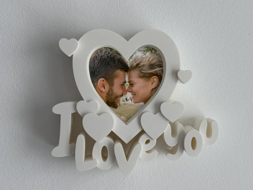 Valentine's Day "I Love You" Photo Frame
