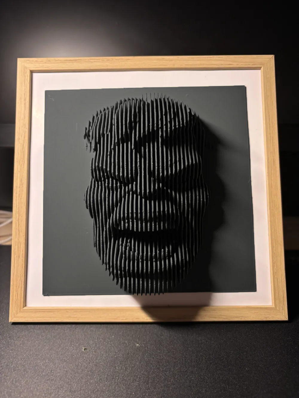 Hulk layered sculpture