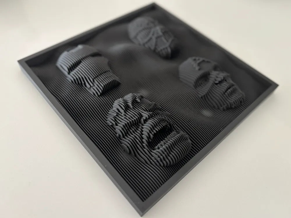 Marvel Layered Sculpture
