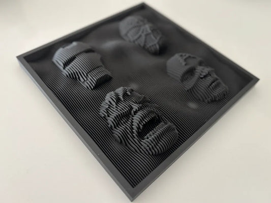 Marvel Layered Sculpture