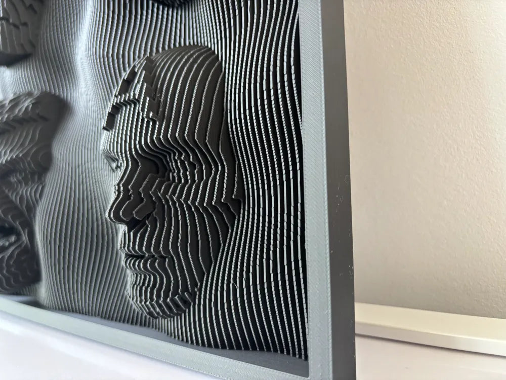 Marvel Layered Sculpture