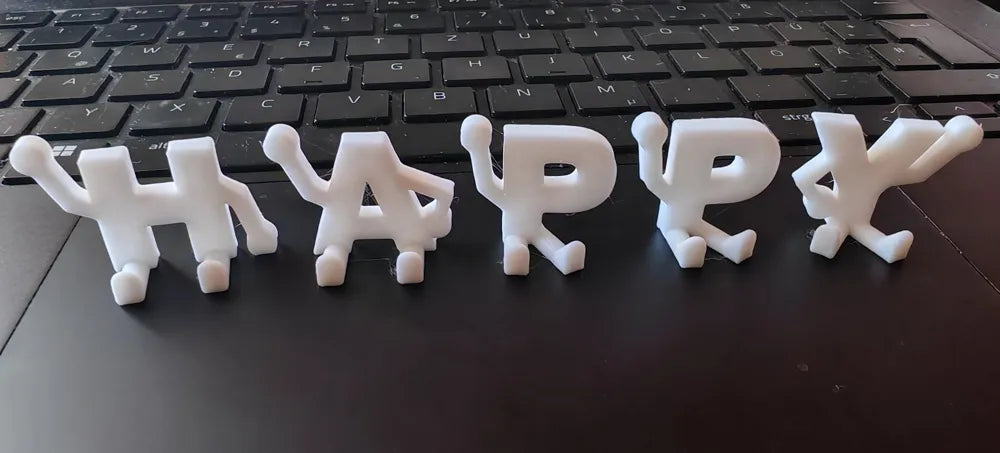Sitting Alphabet – Letters with Personality