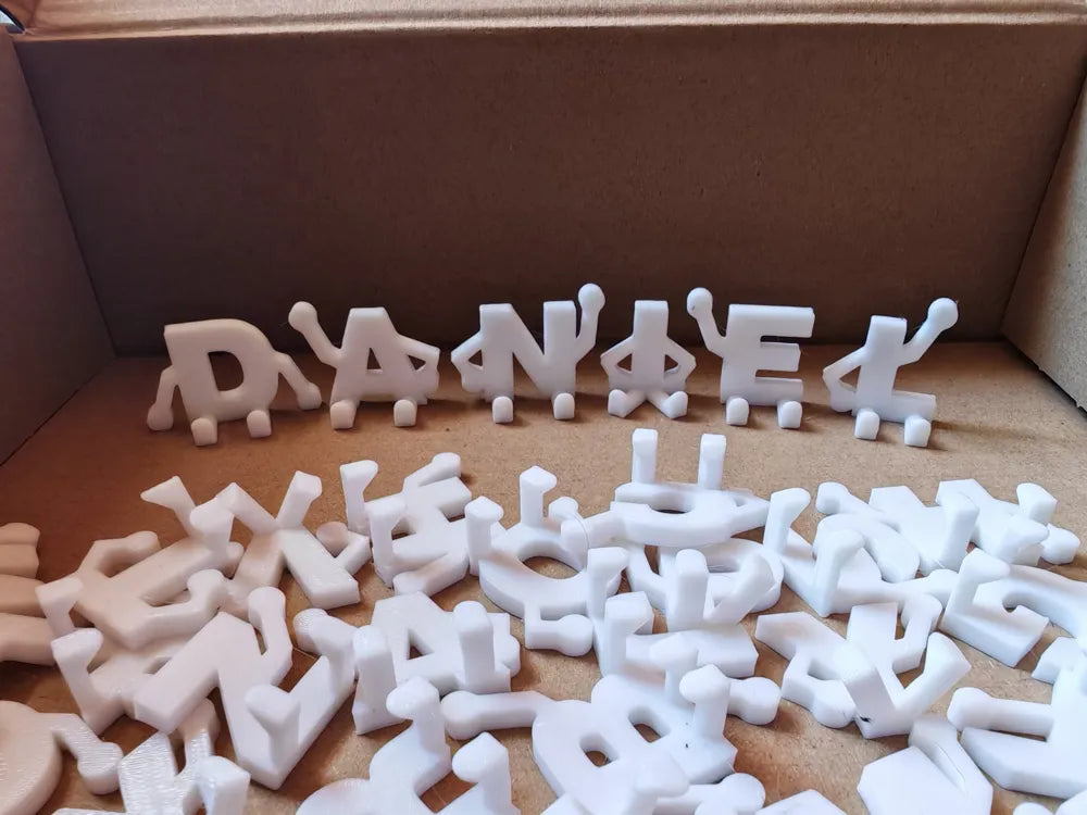Sitting Alphabet – Letters with Personality
