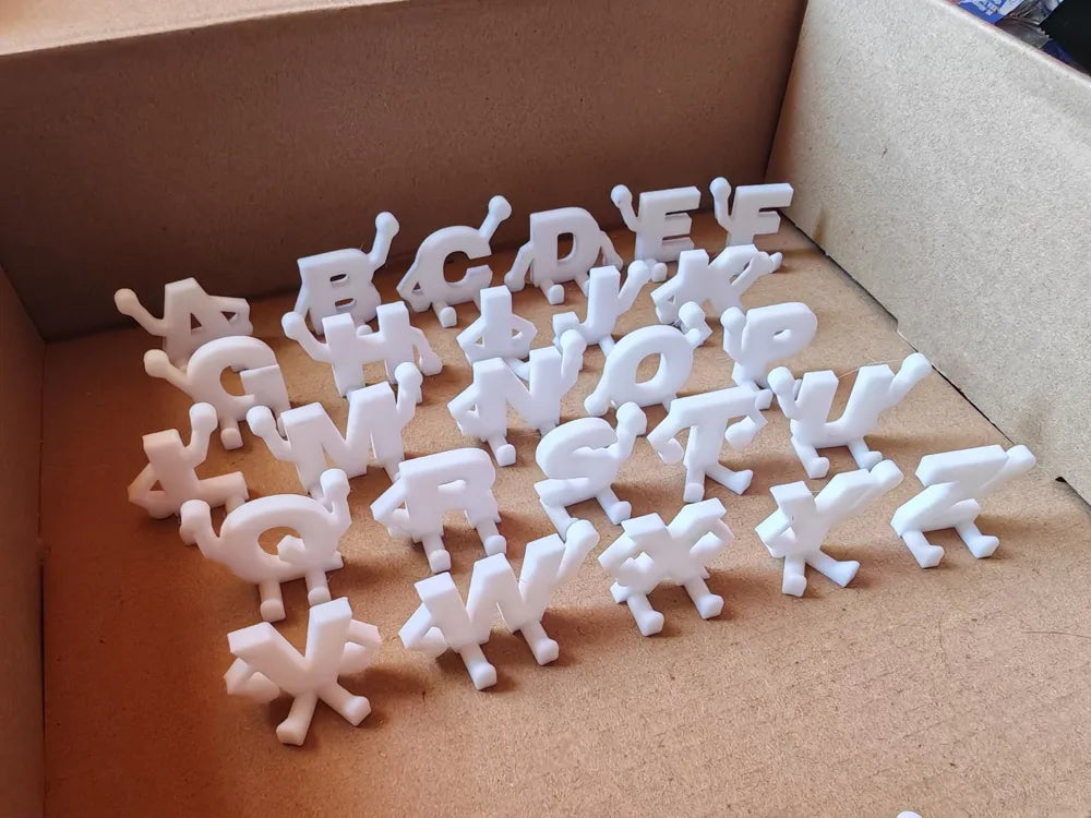 Sitting Alphabet – Letters with Personality
