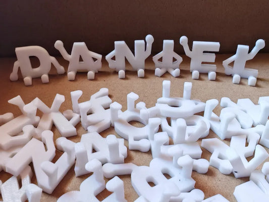 Sitting Alphabet – Letters with Personality