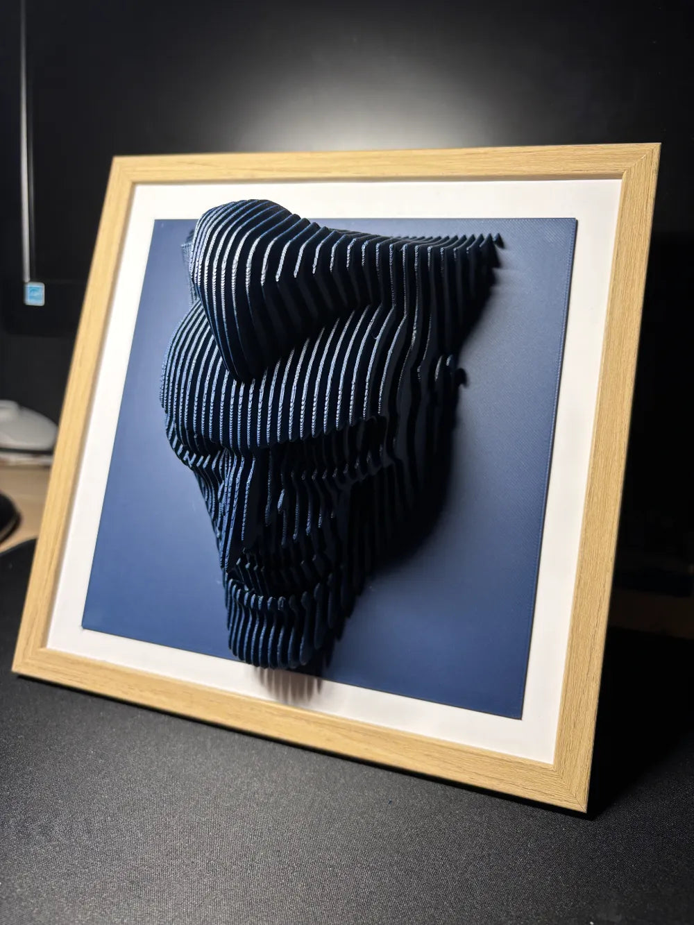 Joker layered sculpture