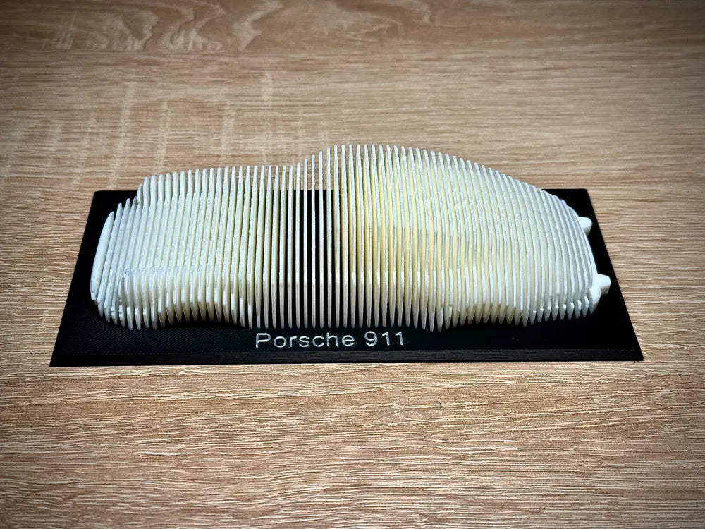 Porsche 911 Carrera Layered Sclupture