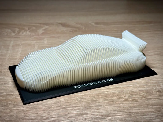 Porsche GT3 RS Layered Sculpture