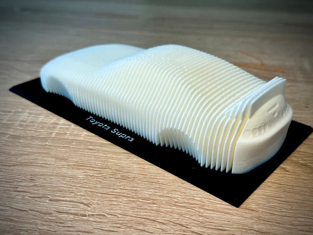 Toyota Supra Layered Sculpture