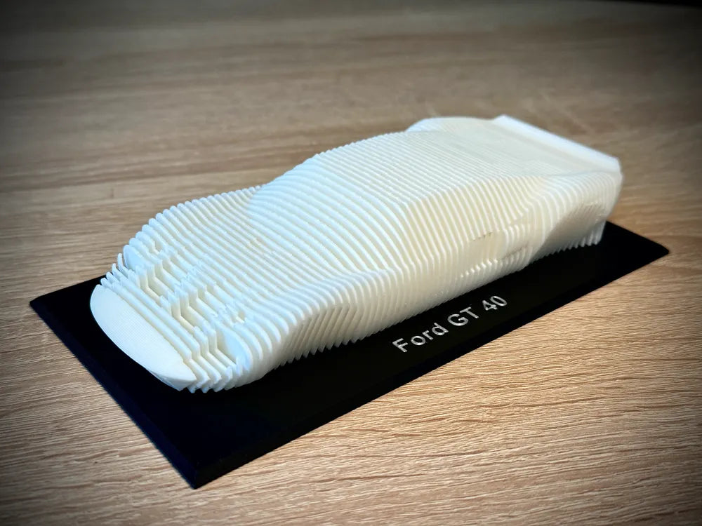 Ford GT40 Layered Sculpture