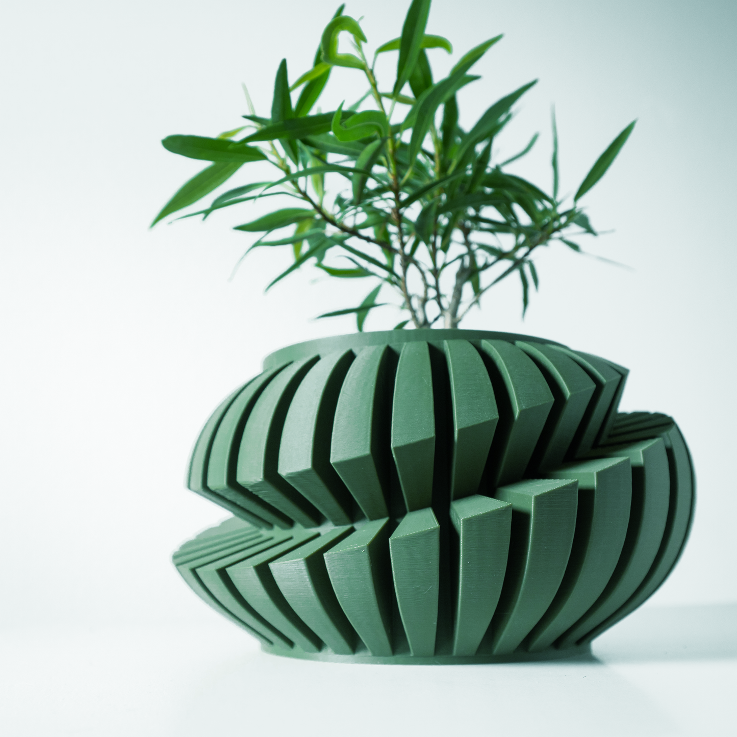 The Luxira Interior Planter Pot with Drainage Tray