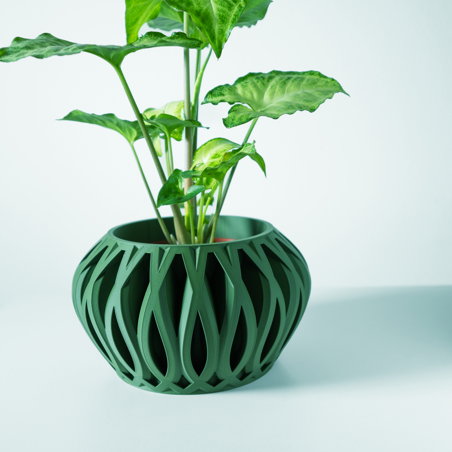 The Serik Interior Planter Pot with Drainage Tray